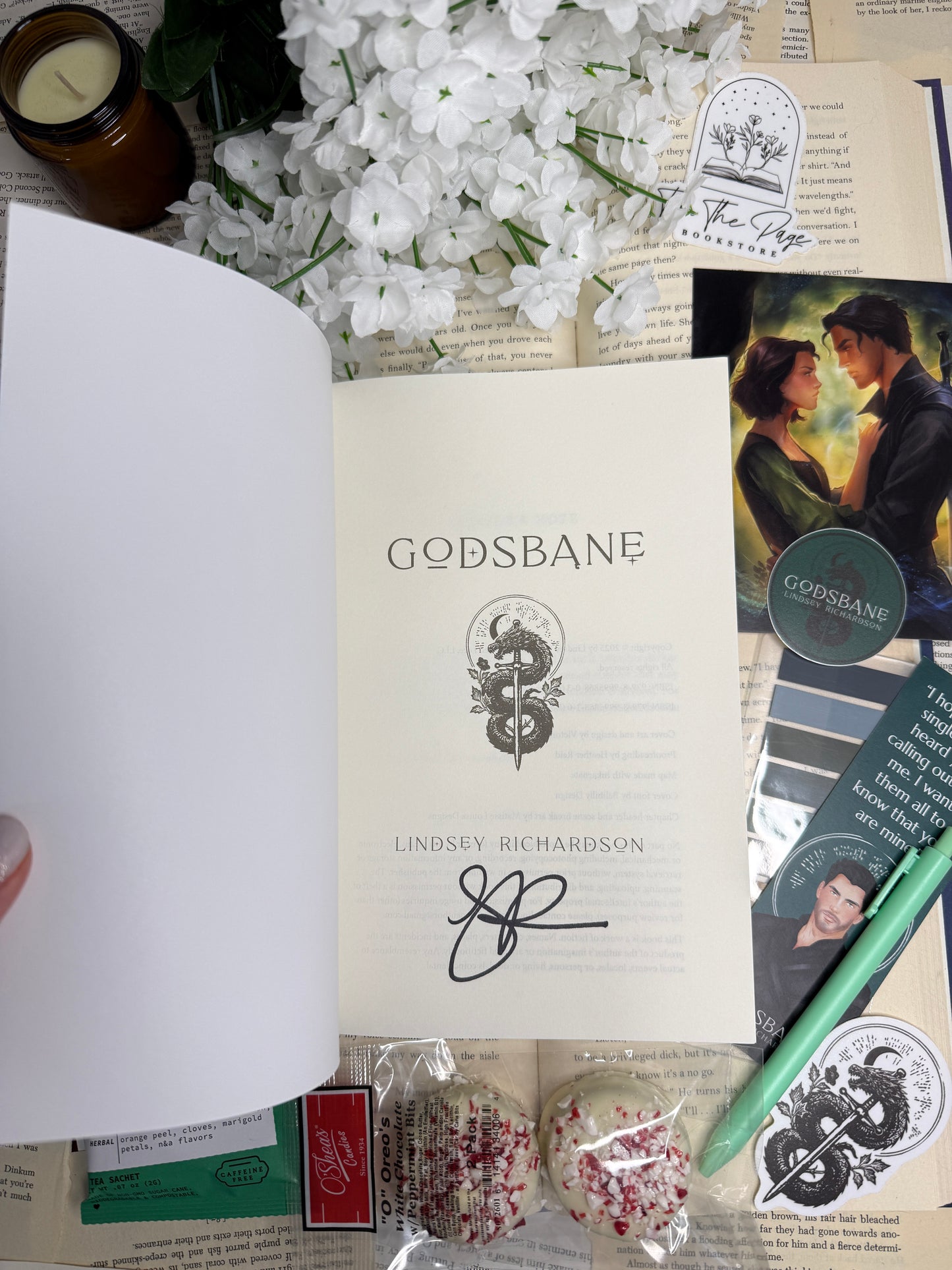 Godsbane by Lindsey Richardson - Author Goodies Included