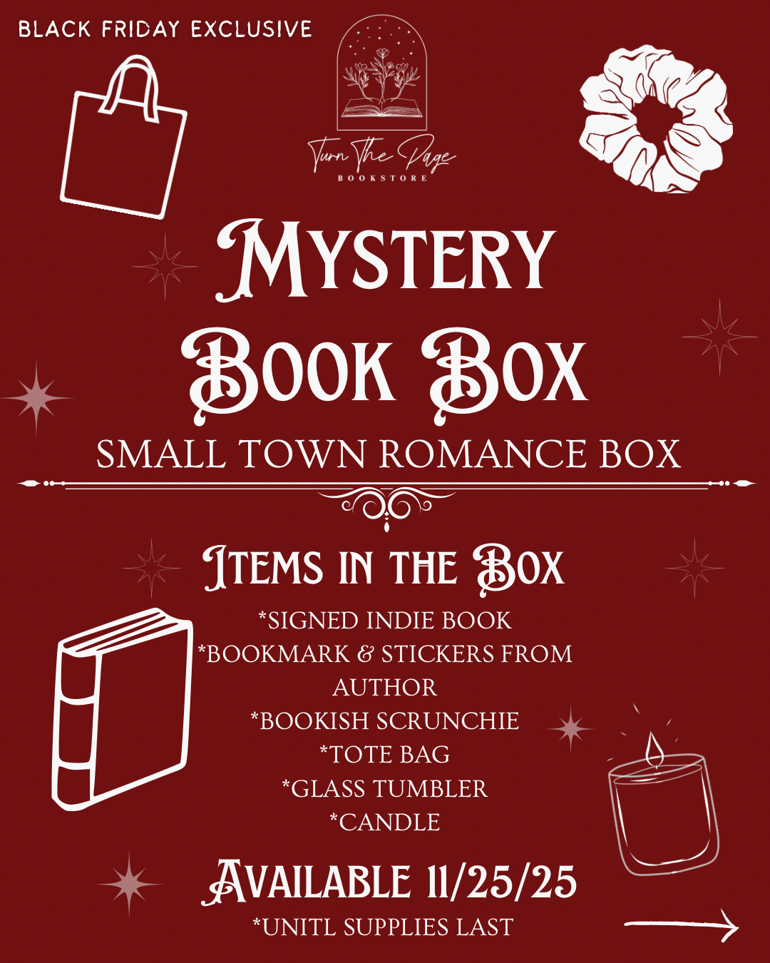 Small Town Mystery Book Box