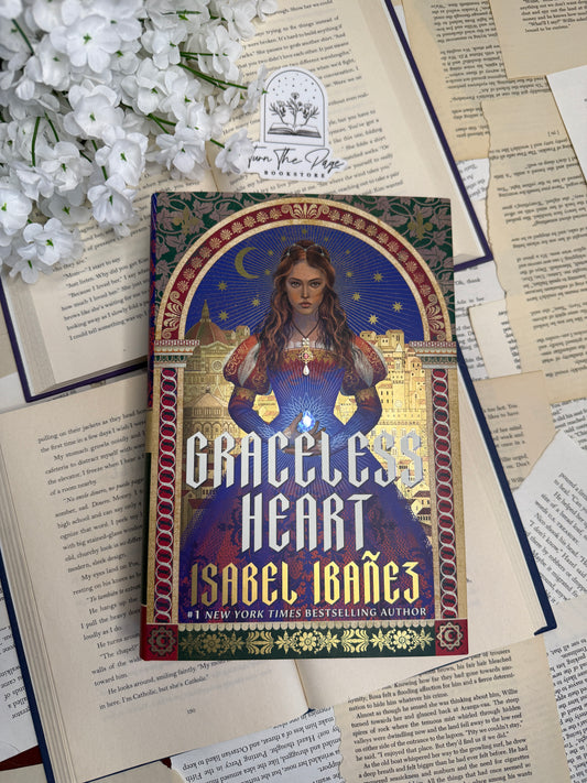 Graceless Heart by Isabel Ibañez (sprayed edges)