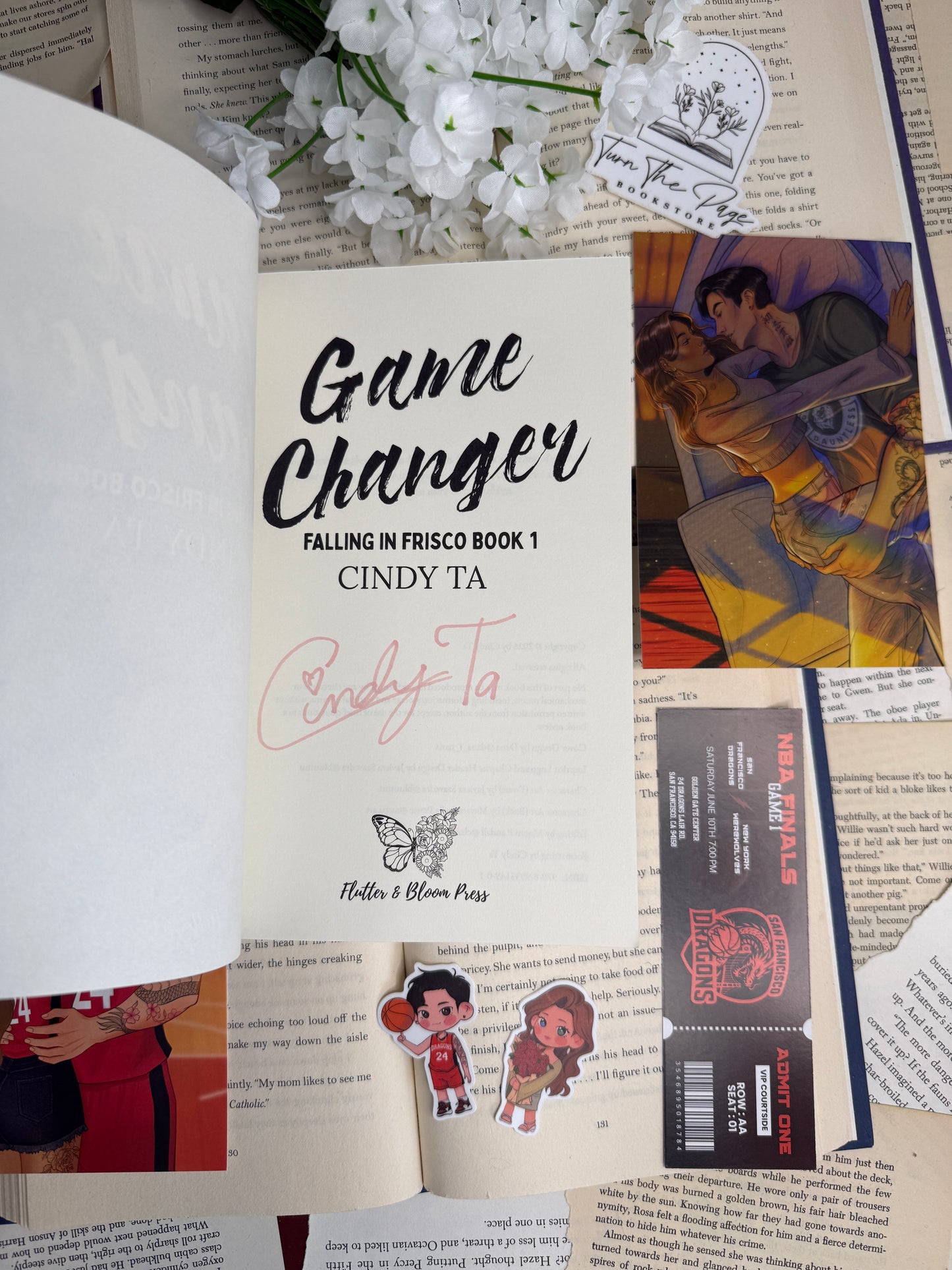 Game Changer by Cindy Ta - signed with swag