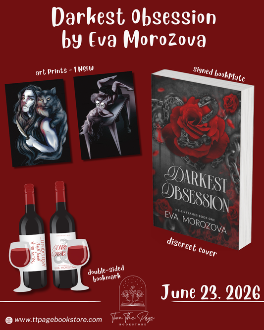 PREORDER: Darkest Obsession by Eva Morozova - author swag included