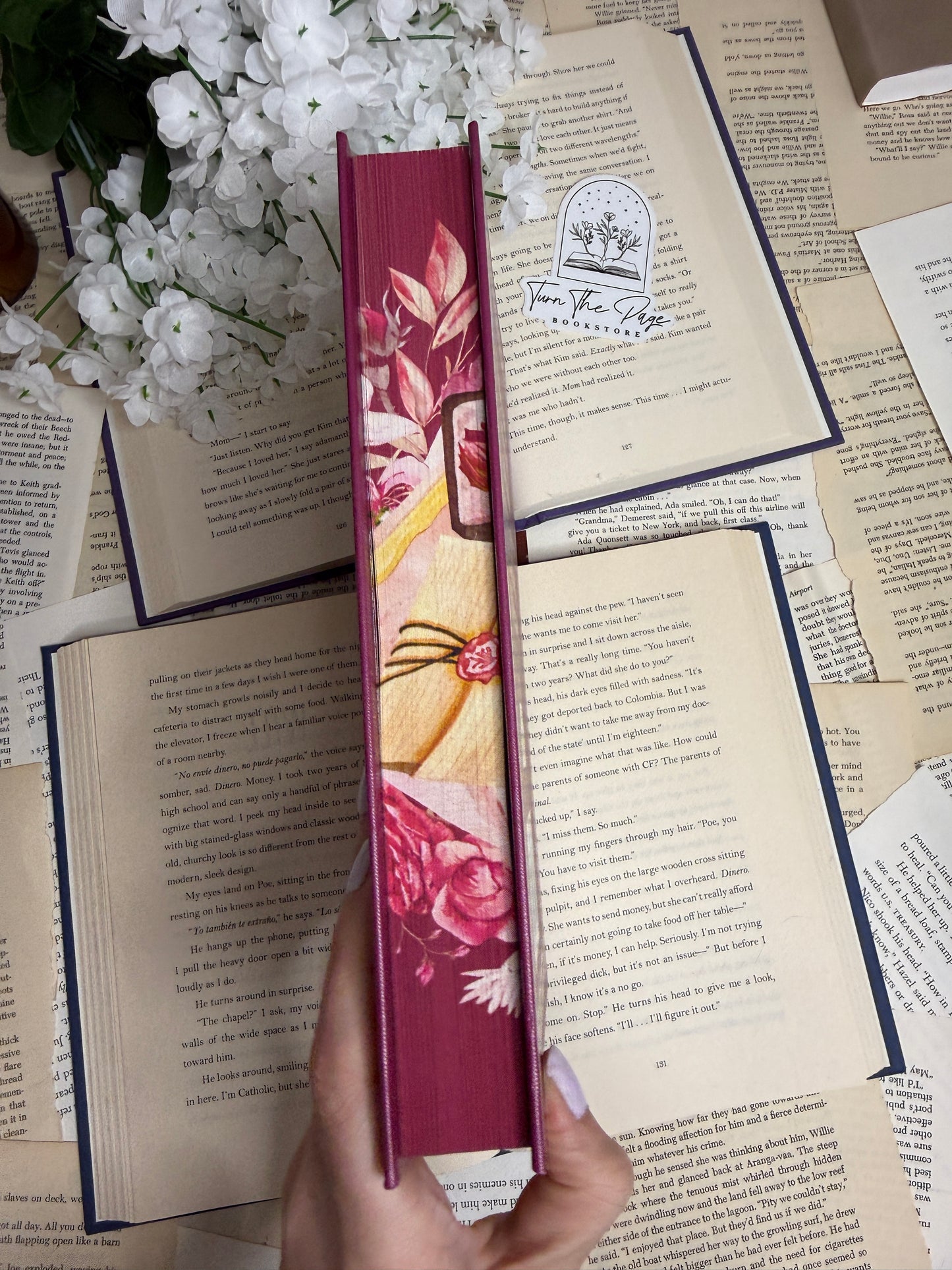 The Things We Leave Unfinished by Rebecca Yarros - signed & sprayed edges
