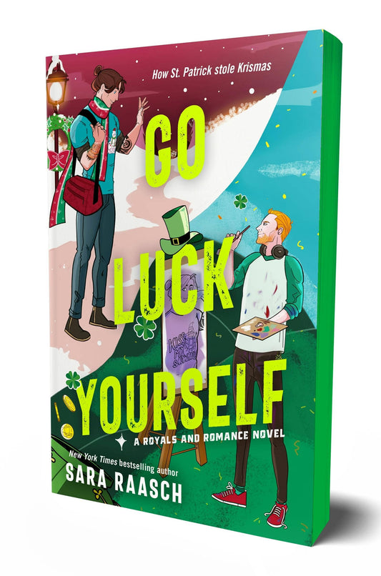 Go Luck Yourself by Sara Raasch - sprayed edges