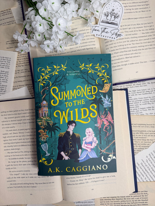 Summoned to the Wilds by A.K. Caggiano - sprayed edges