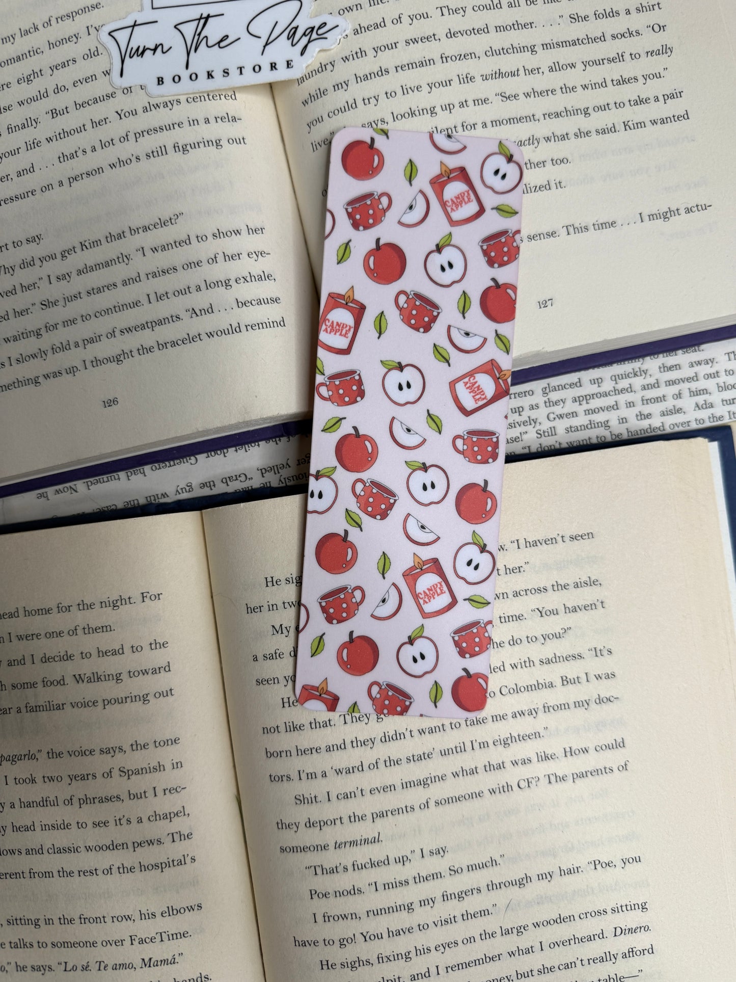 Apple Candy Bookmark