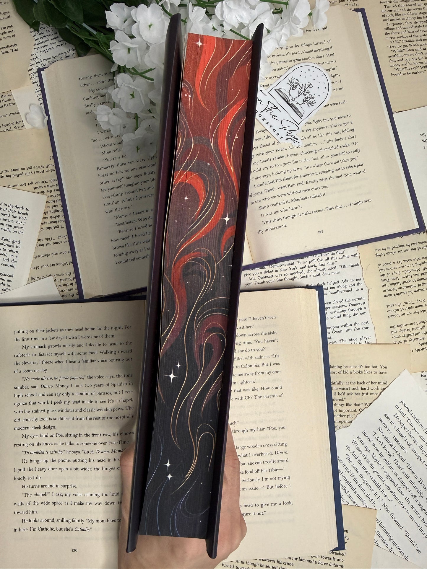 Blood Bound by Ellis Hunter - sprayed edges