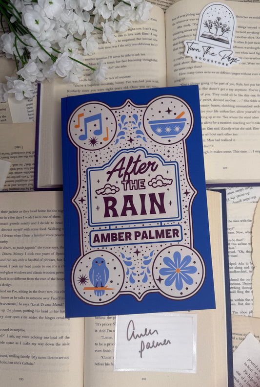 After the Rain by Amber Palmer - signed bookplate