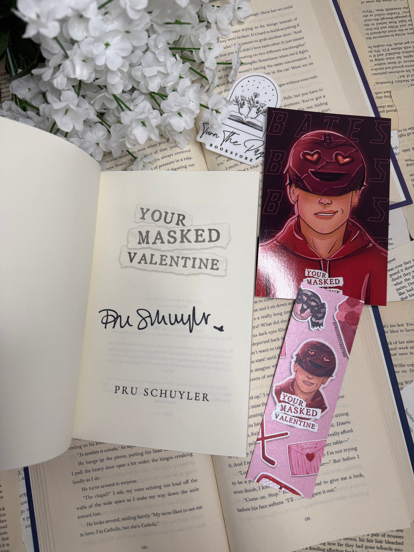 Your Masked Valentine by Pru Schuyler - Signed w/ goodies