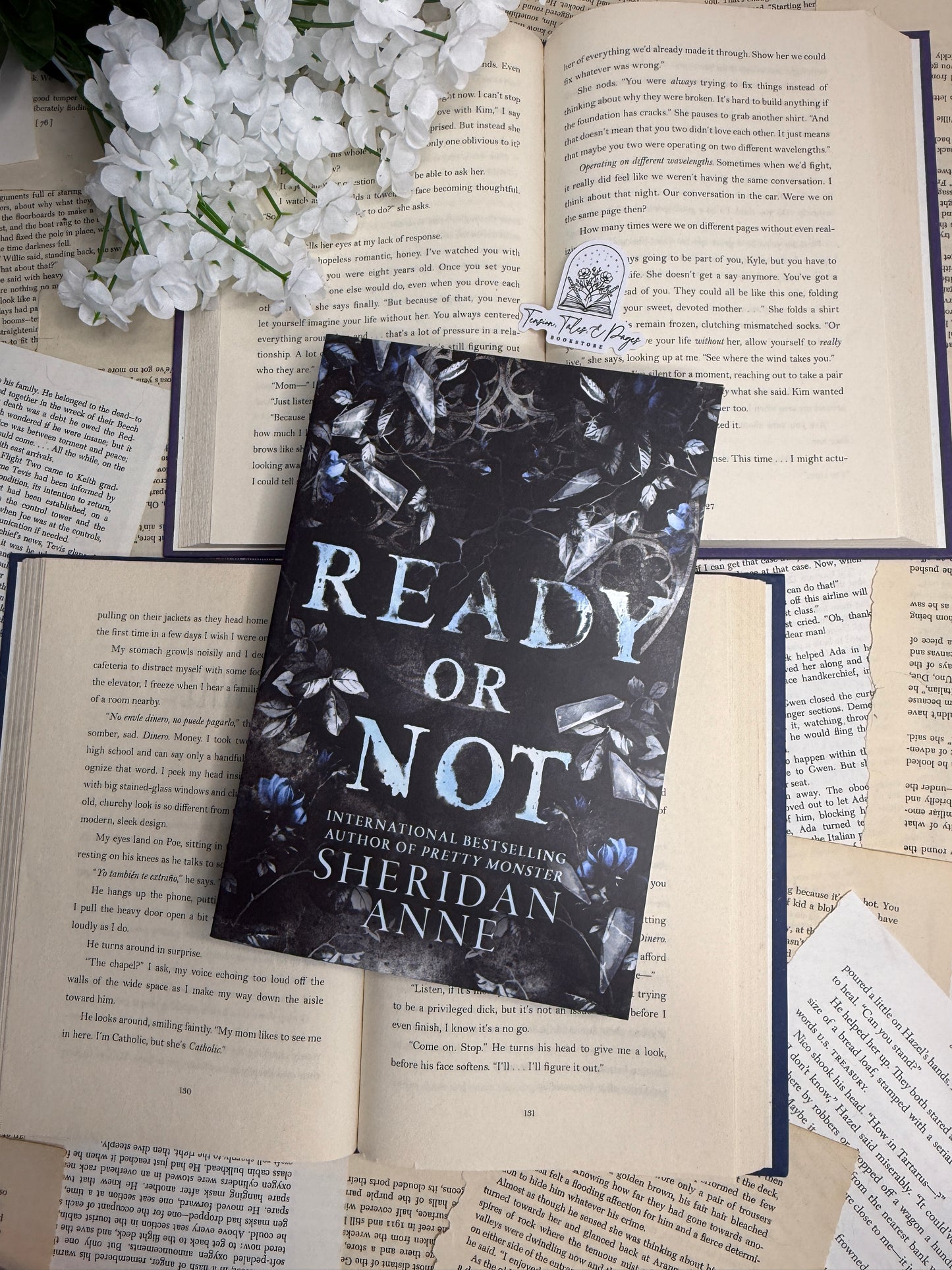 Ready or Not by Sheridan Anne - sprayed edges