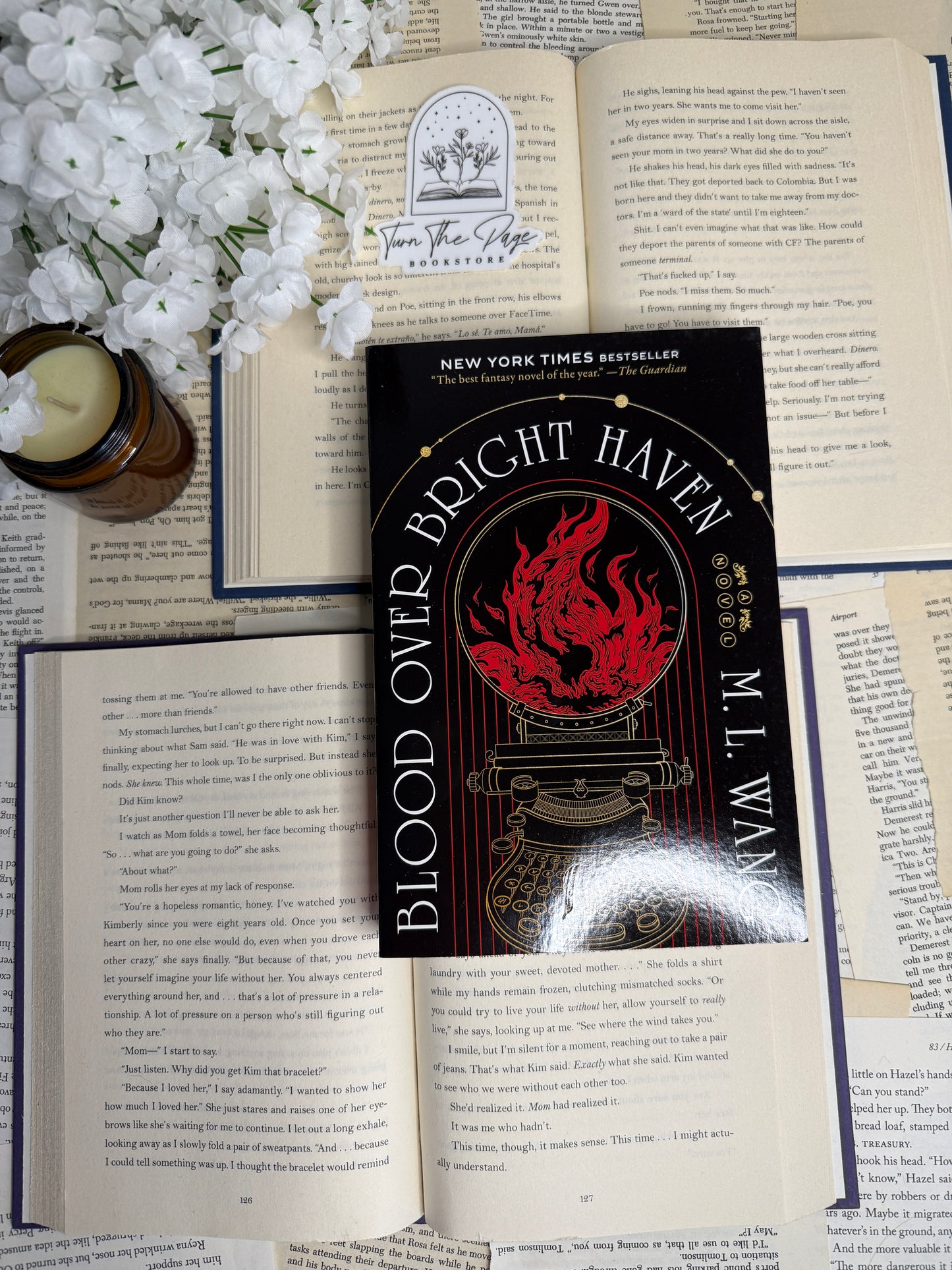 Blood Over Bright Haven by M.L. Wang