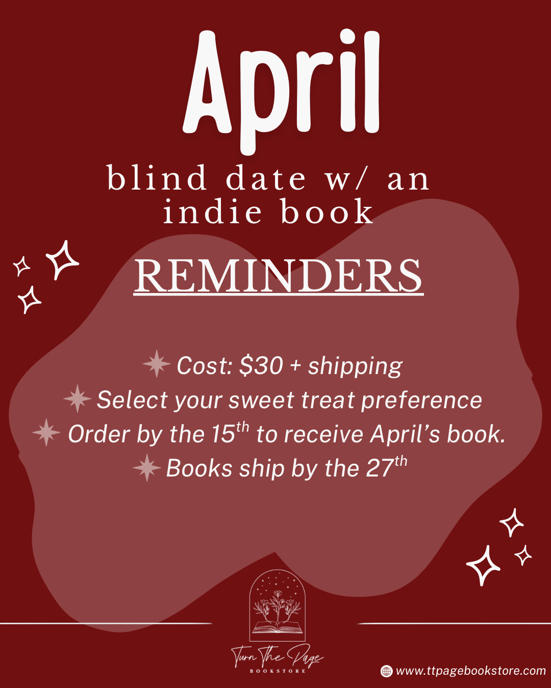 Monthly Blind Date With An Indie Book