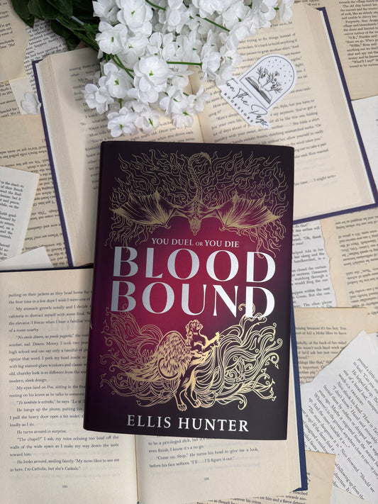 Blood Bound by Ellis Hunter - sprayed edges