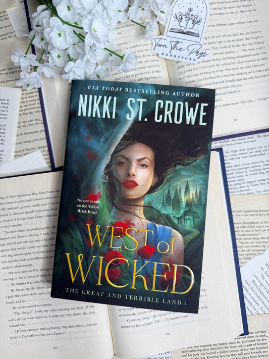 West of Wicked by Nikki St. Crowe - sprayed edges