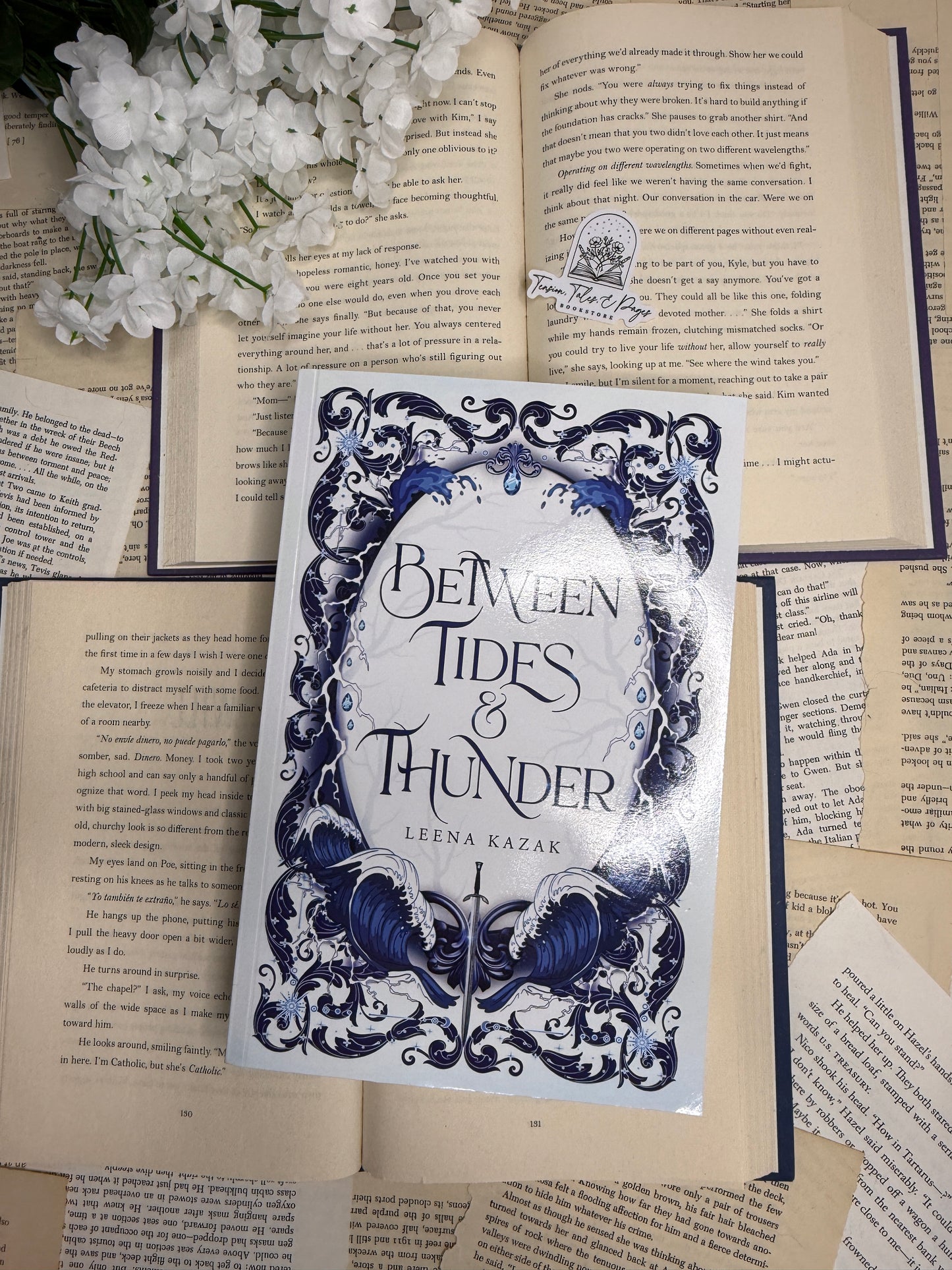 Between Tides & Thunder by Leena Kazak