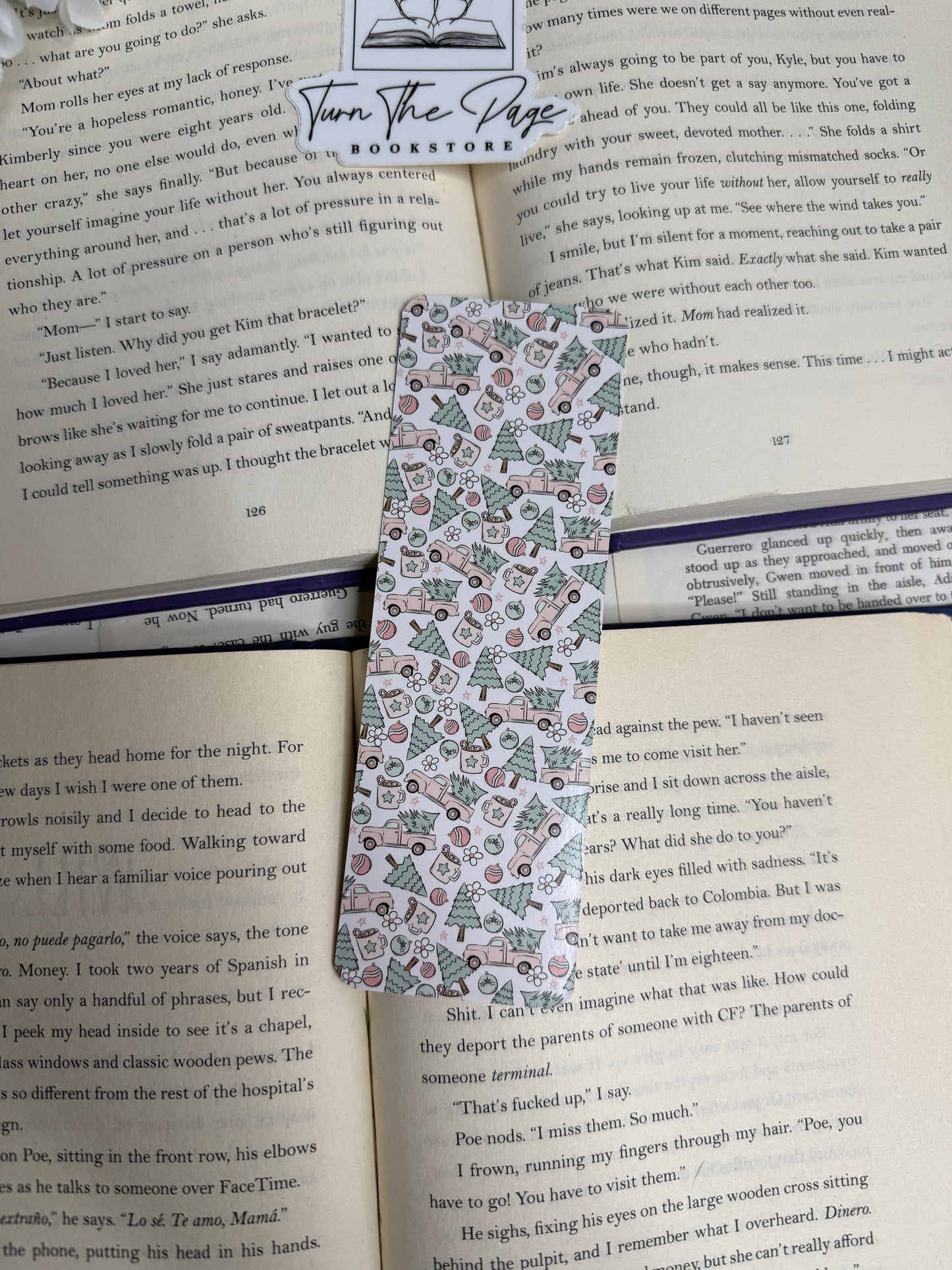 Christmas Tree Farm Bookmark