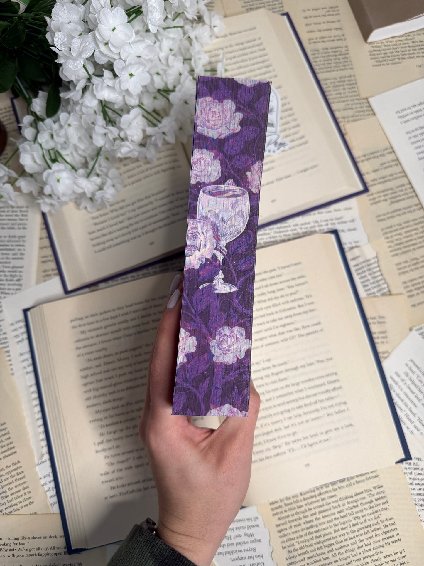 To Bleed a Crystal Bloom by Sarah A. Parker - sprayed edges