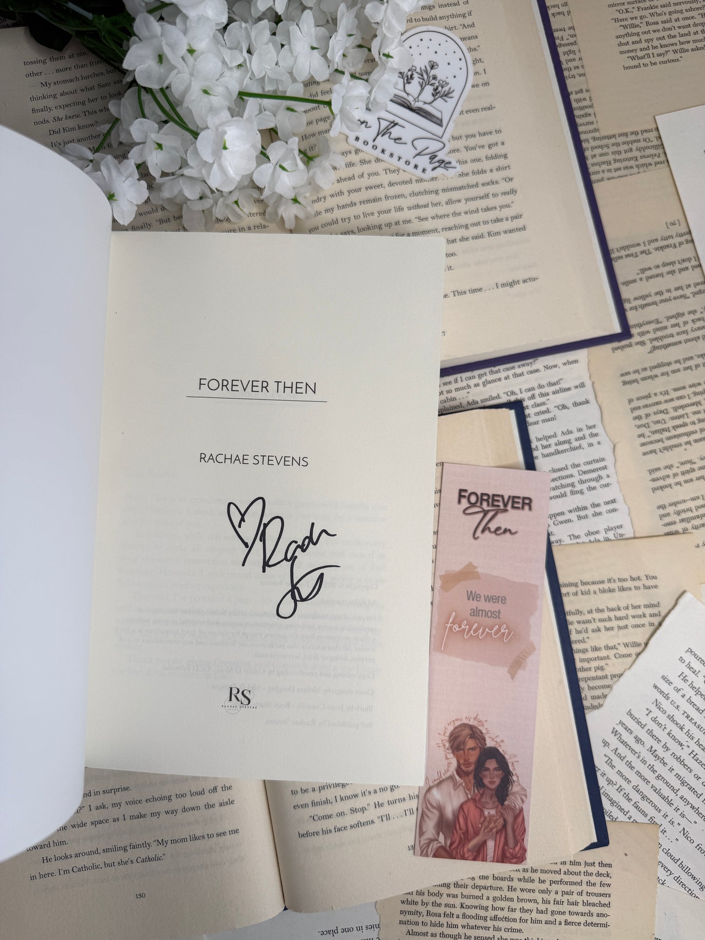 Forever Then by Rachae Stevens - signed with swag