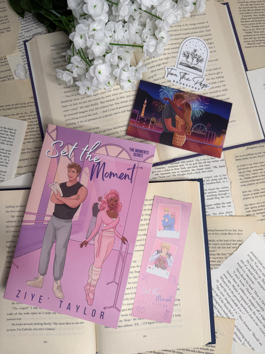 Set the Moment by Ziye Taylor - signed with author swag