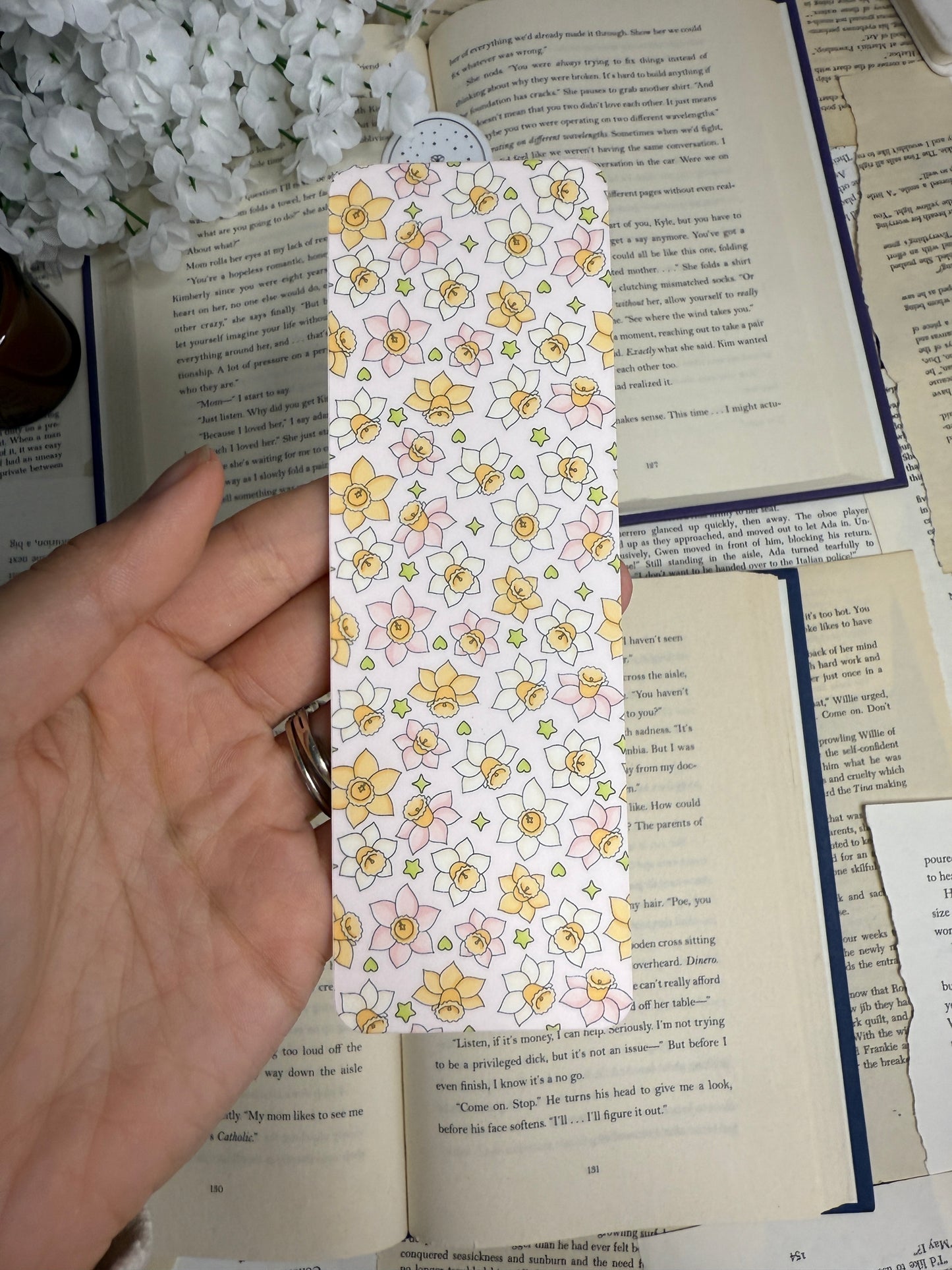 Summer Floral Bookmark