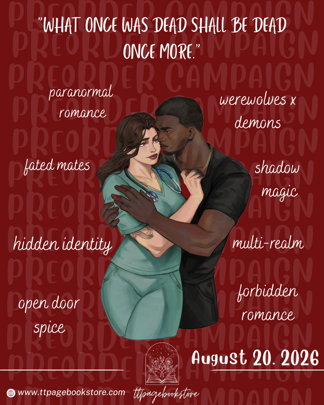 PREORDE: A Demon's Bargain - signed with author swag included