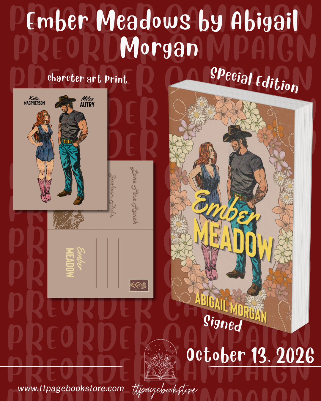 PREORDER: Ember Meadows by Abigail Meadows, Special Edition - signed with art print