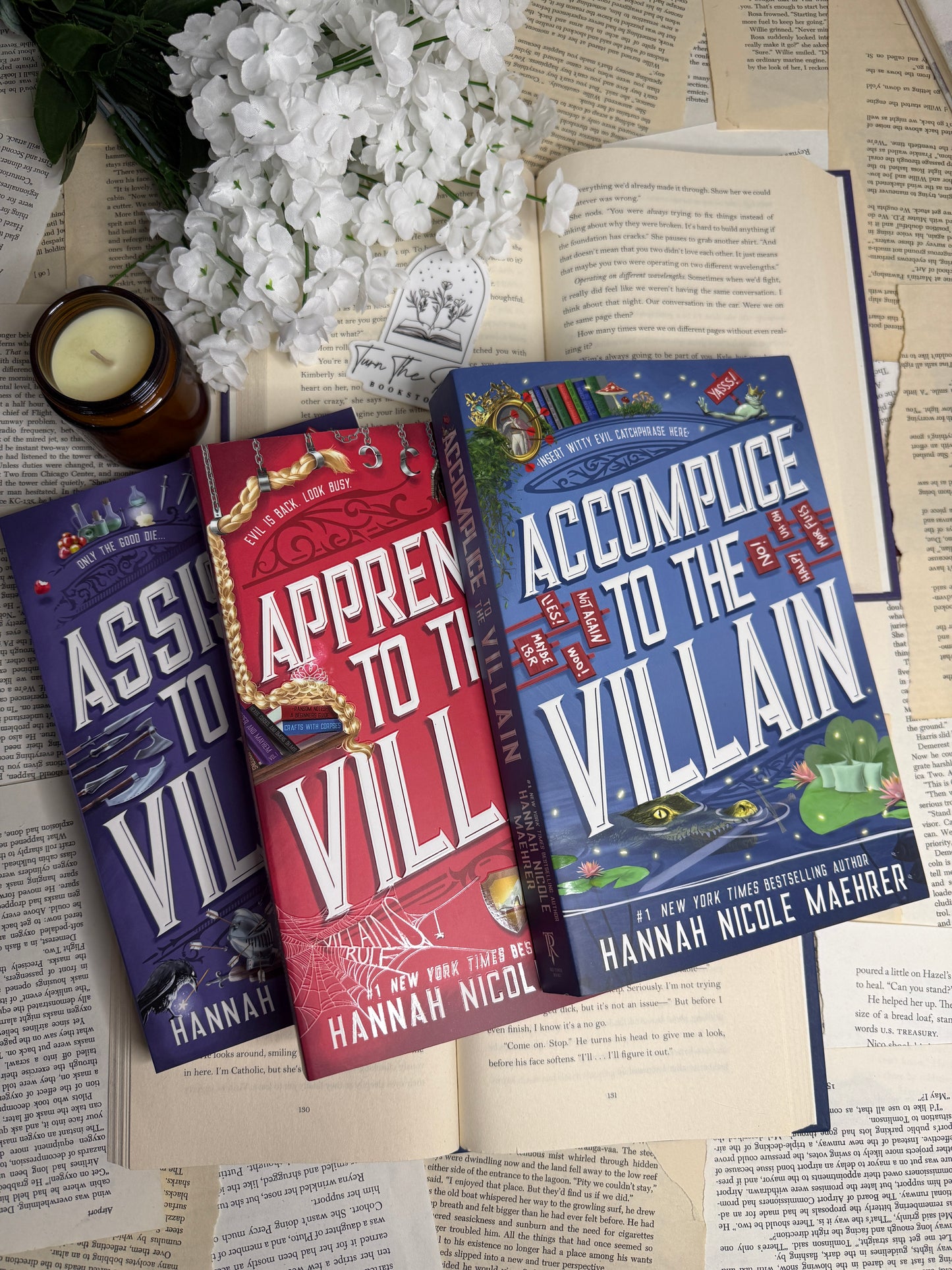 Assistant to the Villain Series Set by Hannah Nicole Maehrer