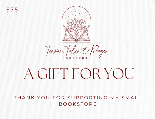 Tension, Tales, & Pages Bookstore Giftcard