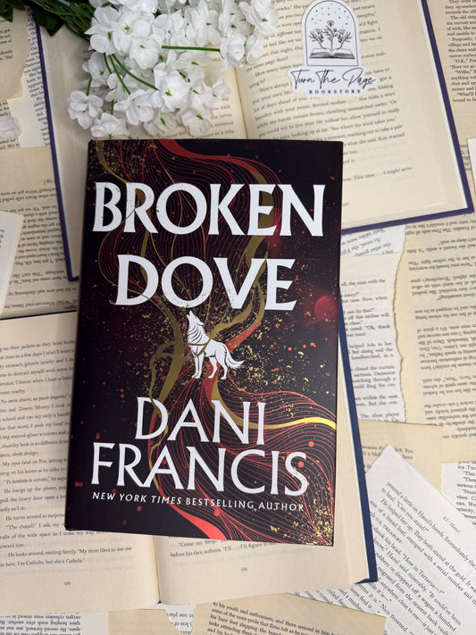 Broken Dove by Dani Francis - sprayed edges