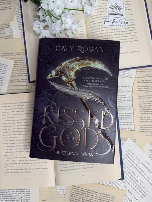 Kissed by the Gods by Caty Rogan - sprayed edges