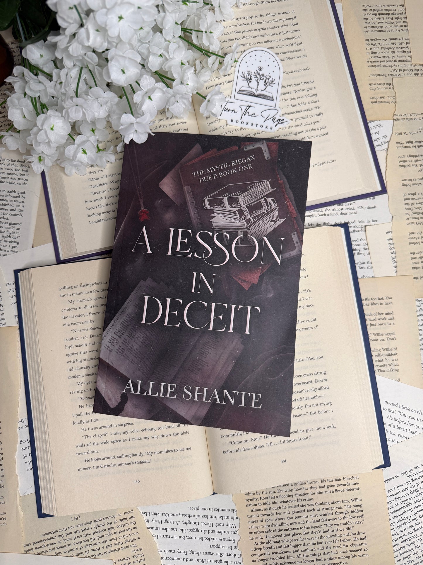A Lesson in Deceit by Allie Shante - Signed/Author Goodies Included