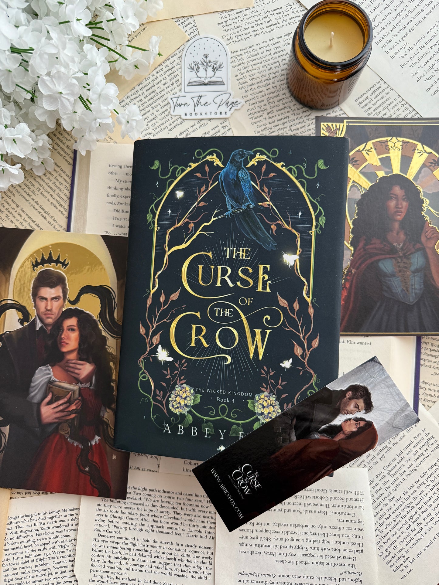 The Curse of the Crow by Abbey Fox -Author Goodies Included