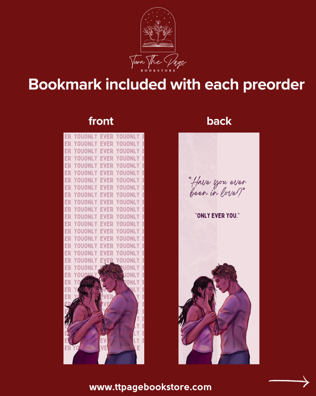 Preorder: Only Ever You by Haley Warren