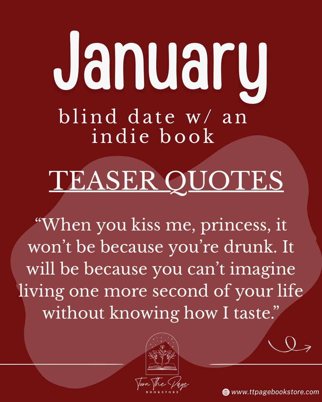 Monthly Blind Date With An Indie Book