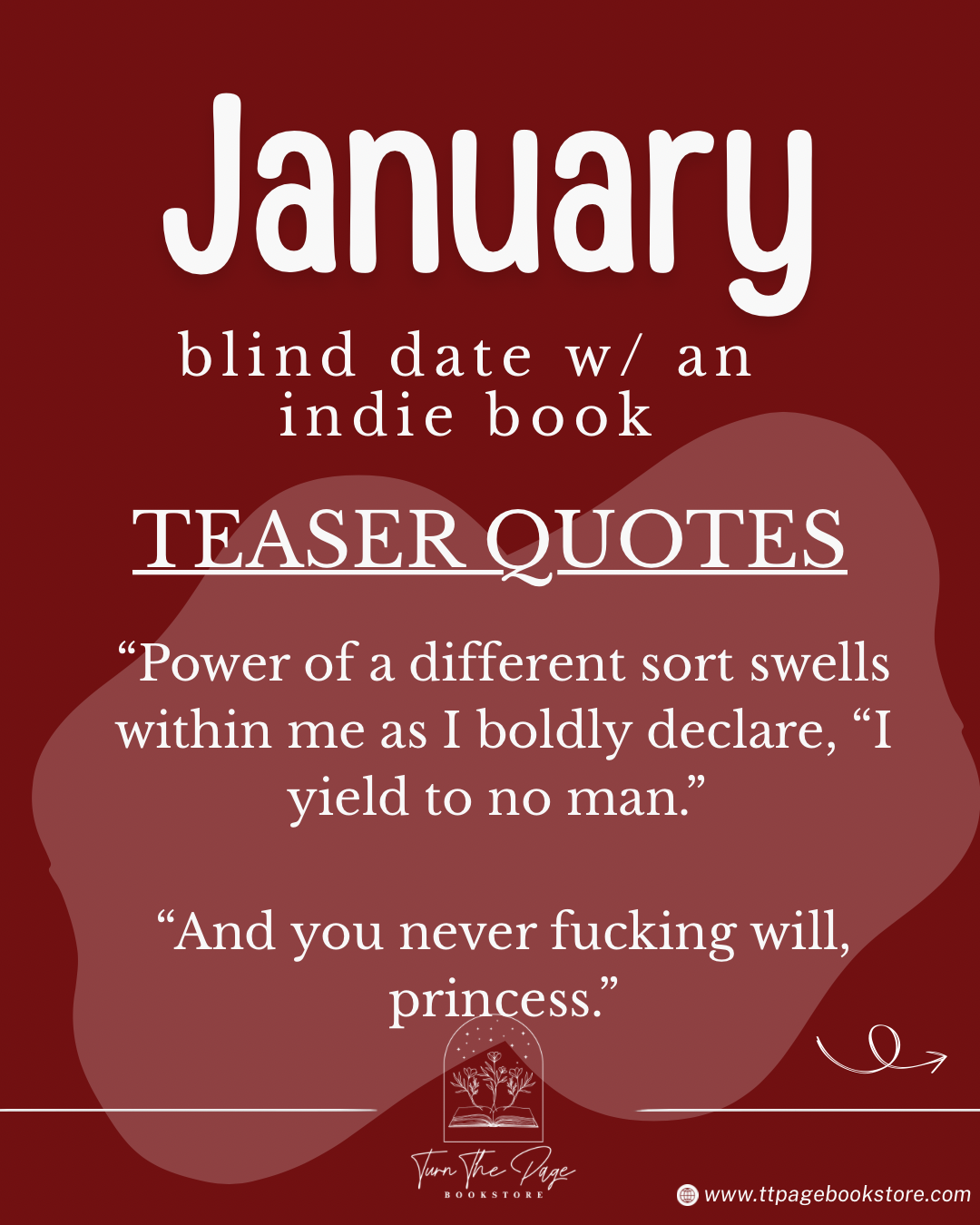 Monthly Blind Date With An Indie Book