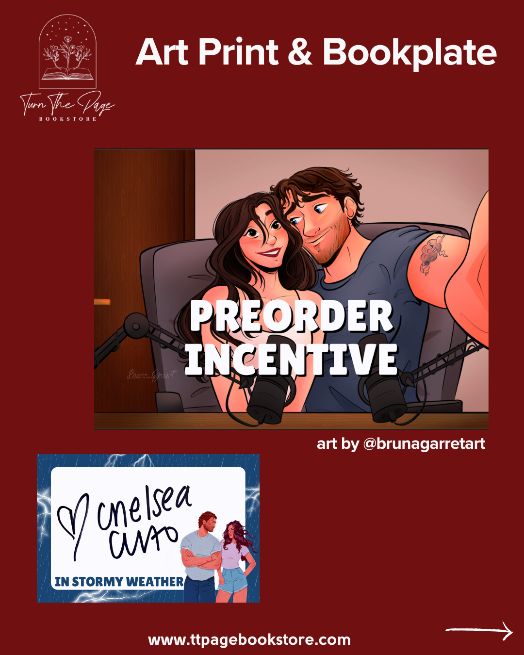 PREORDER In Stormy Weather by Chelsea Curto -author swag