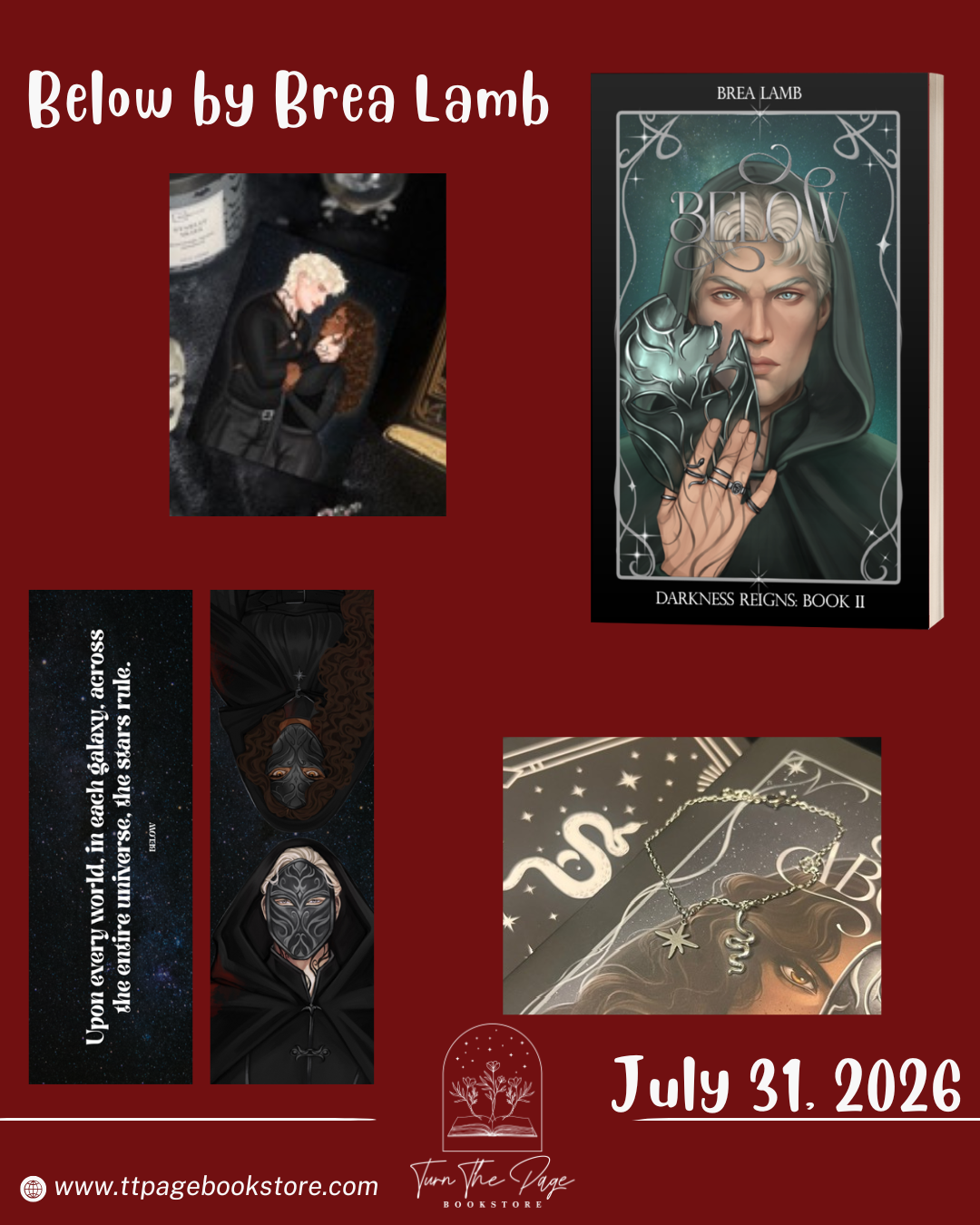 PREORDER: Below by Brea Lamb - signed with author swag