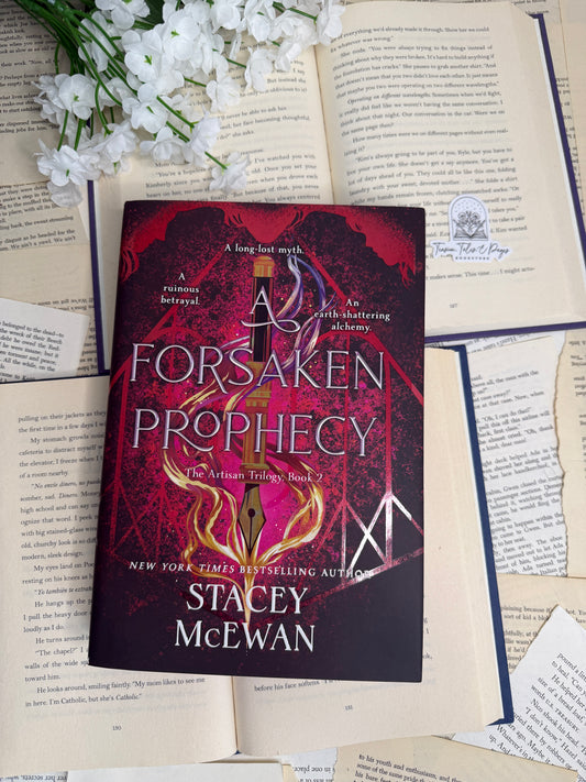 A Forsaken Prophecy by Stacey McEwan - sprayed edges