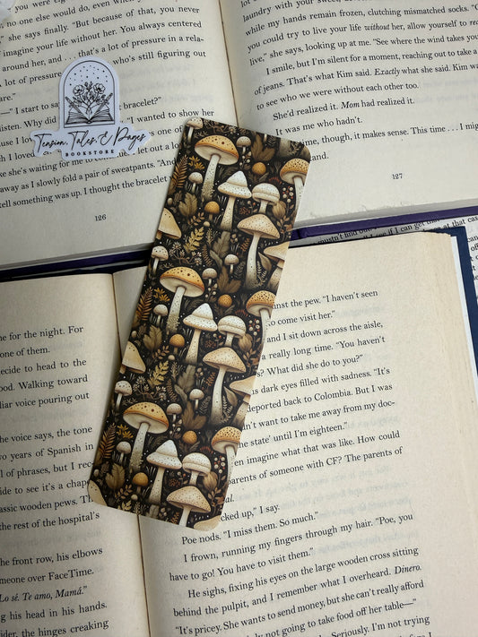 Dark Mushroom Bookmark