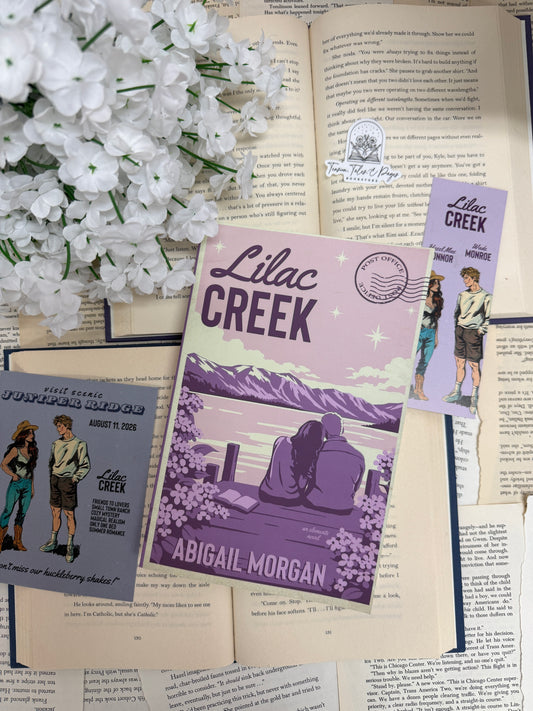 Lilac Creek by Abigail Morgan - signed with swag