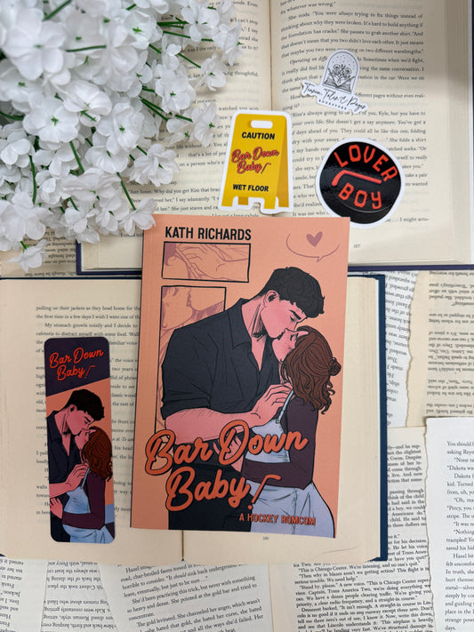 Bar Down Baby! by Kath Richards - signed with swag