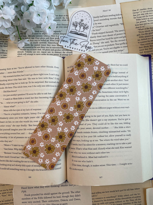 Summer Sunflowers Bookmark