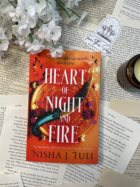 Heart of Night and Fire by Nisha J. Tuli