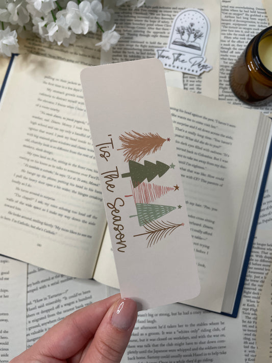 Tis The Season Bookmark