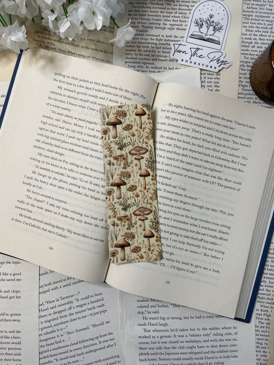 Cottagecore Mushrooms Bookmark