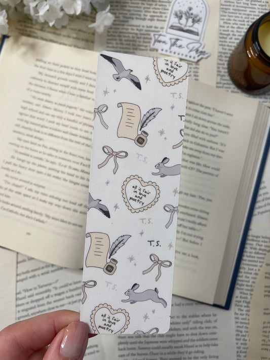 All Is Fair in Love and Poetry Bookmark