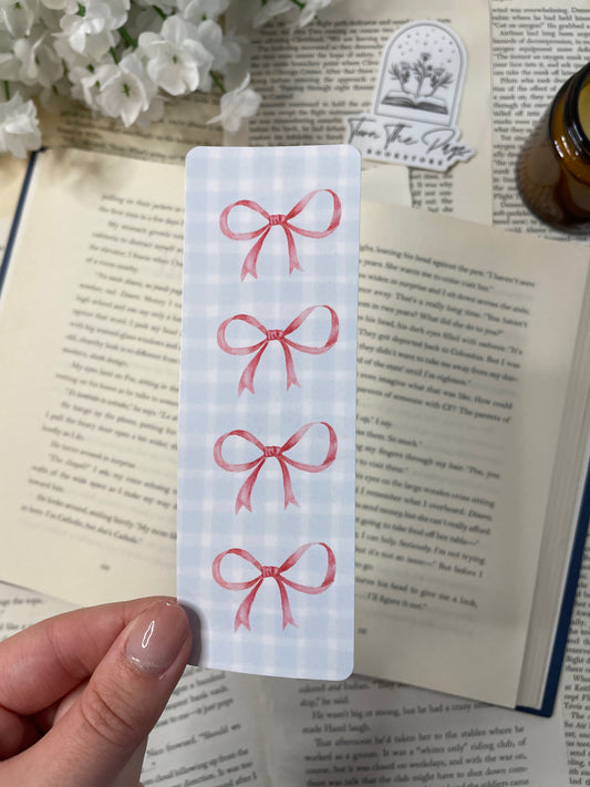 Bow Girlie Bookmark