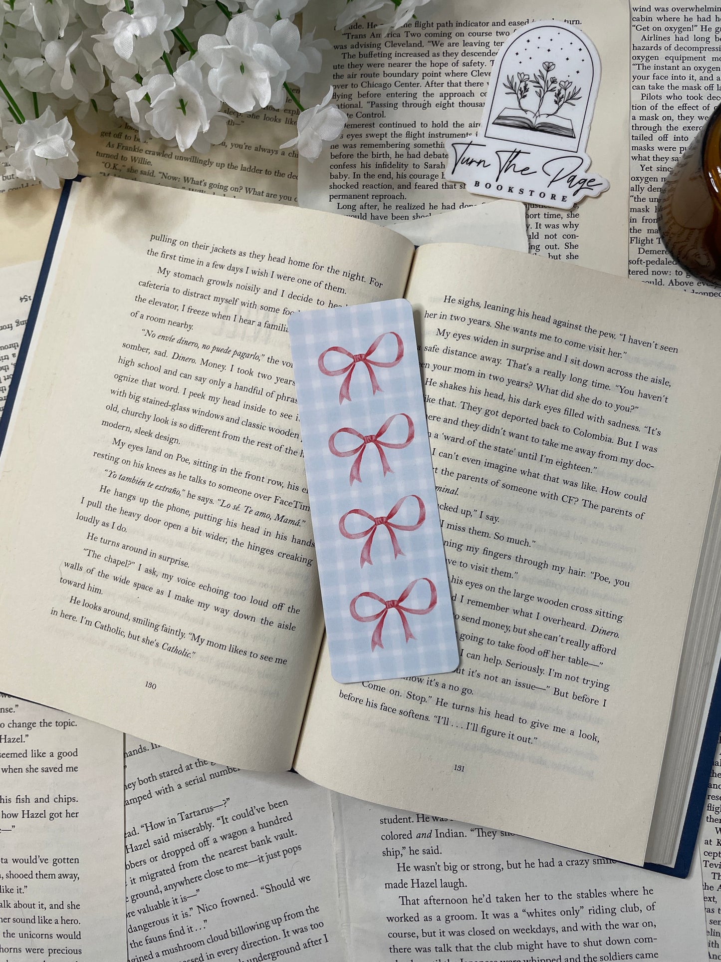 Bow Girlie Bookmark