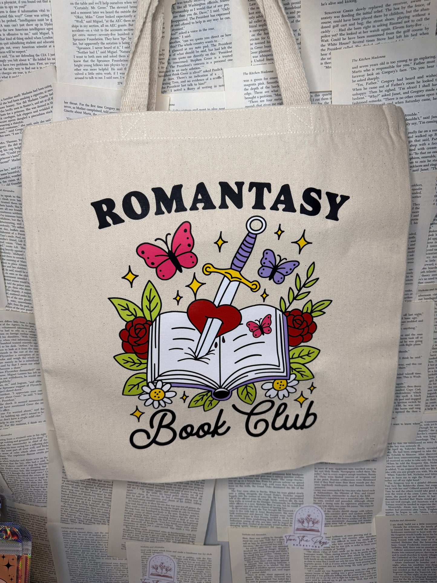 Romantasy Tote Bag