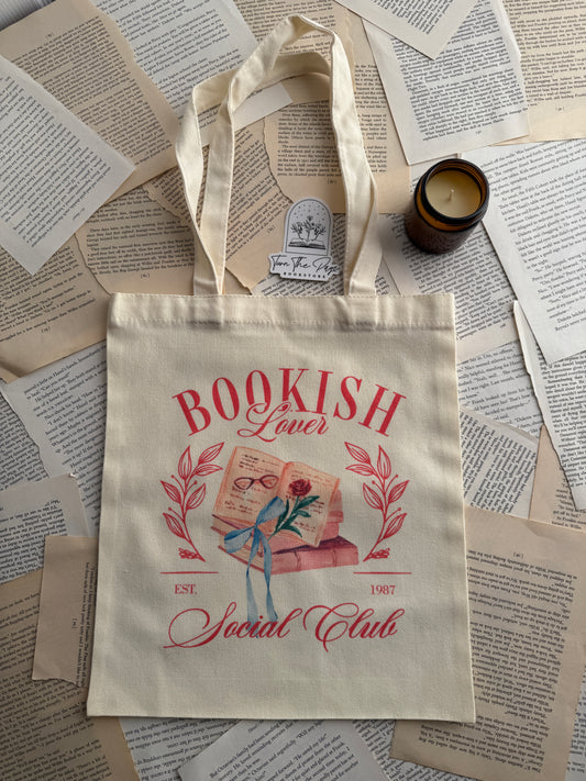 Bookish Lover Tote Bag