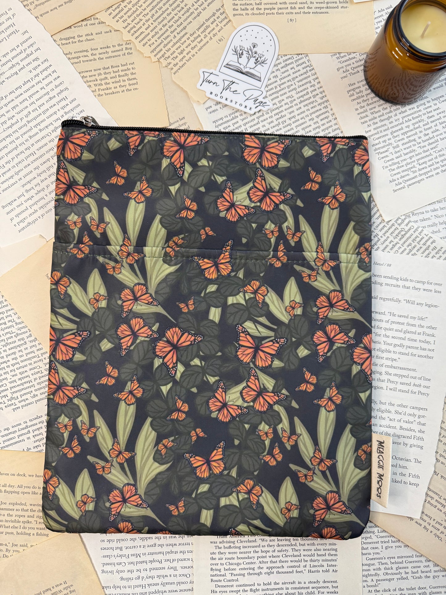 Butterfly Garden Book Sleeve